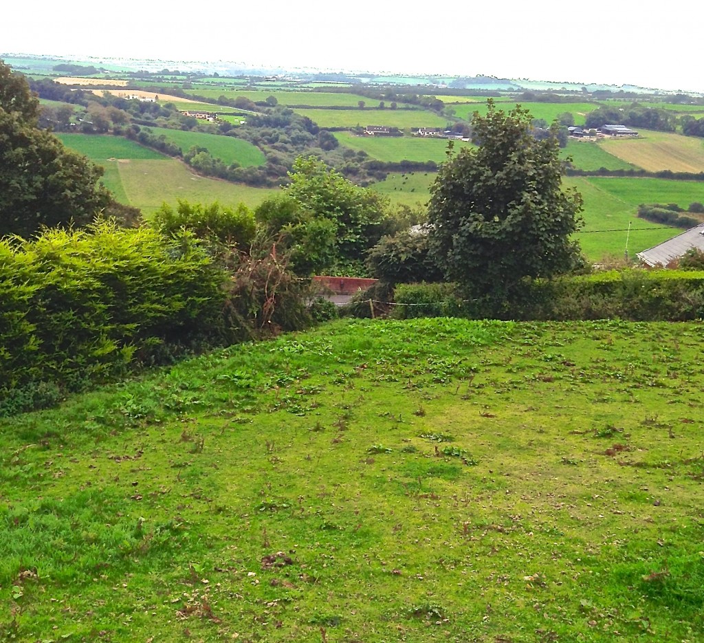 Ballinhassig, Ireland. Near Cork. The view from our bed and breakfast.